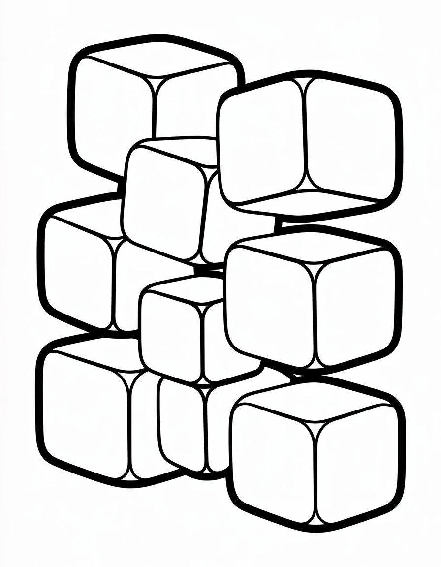 Optical Illusion Cubes